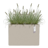 Elho June Brick Divider -ruukku, 80*30*59 cm, Balanced Beige